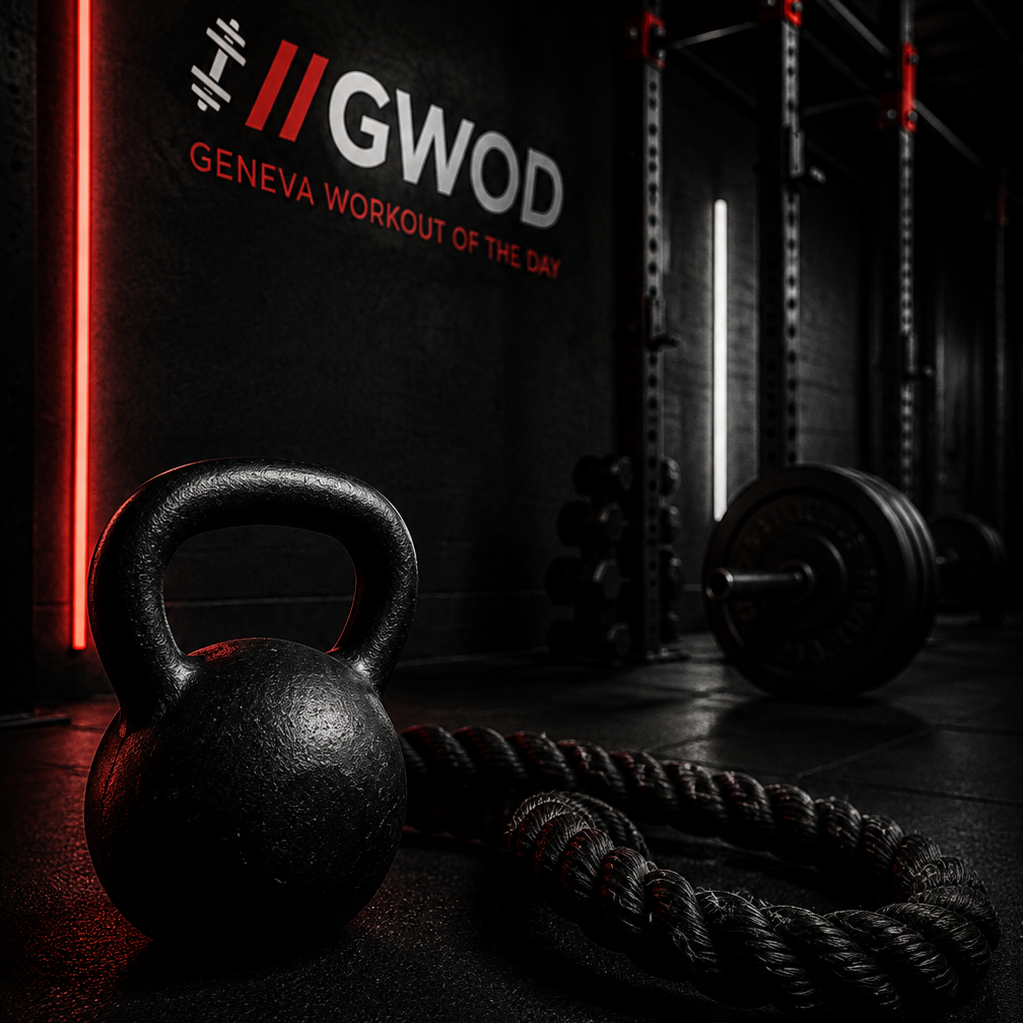 Espace d'entraînement GWOD équipé de matériel de fitness