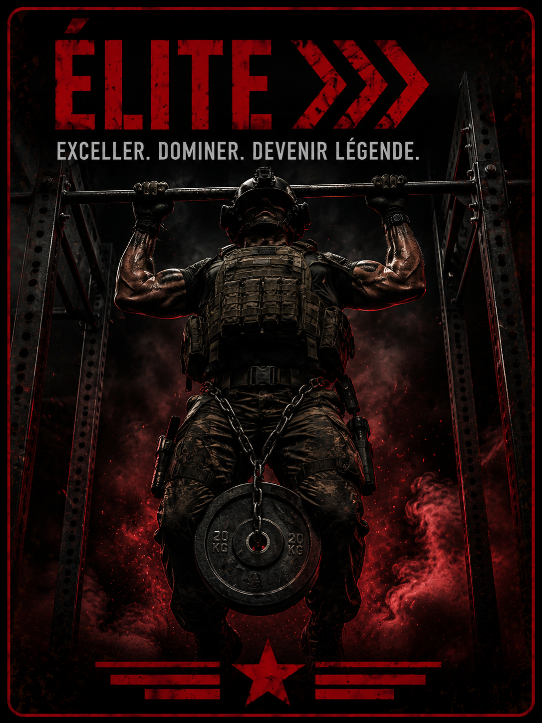 WOD niveau Élite – entraînement physique GWOD