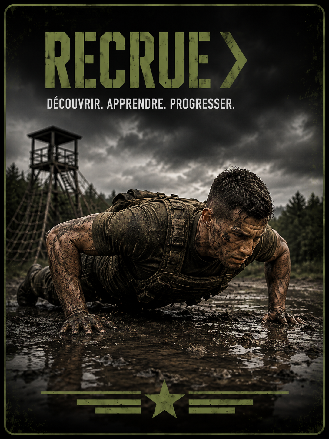 WOD niveau Recrue – entraînement physique GWOD